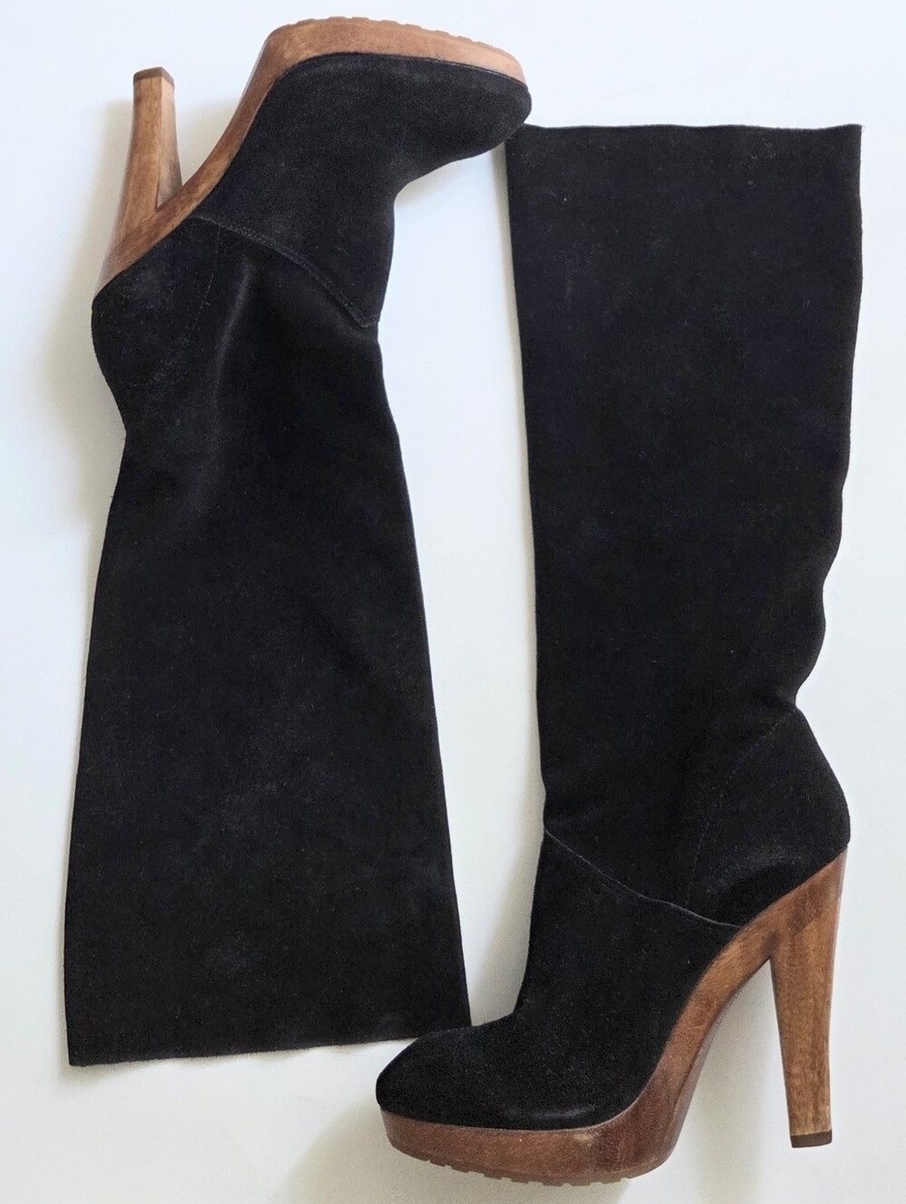 KORS Michael Kors | Suede Platform Boots - Picture 2 of 4